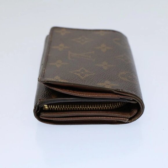 LOUIS VUITTON Monogram Porte Monnaie Billets Tresor Wallet M61730 LV Auth 54095 - Picture 5 of 16